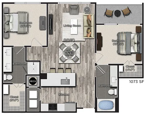 Floor plan P