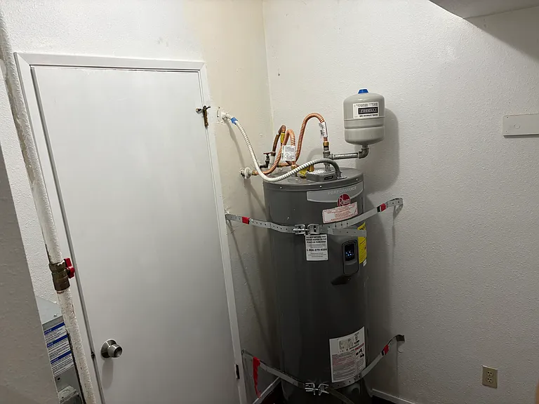 Storage closet next to the kitchen