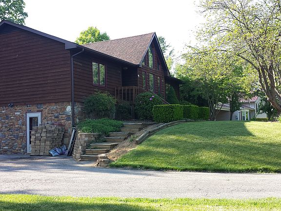 view from driveway
