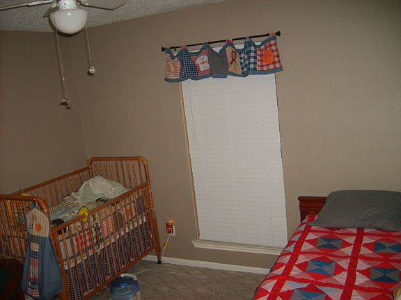 One of the secondary bedrooms