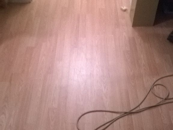 lam flooring in all upstairs