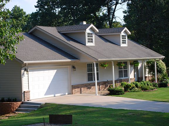 Left Front and primary driveway