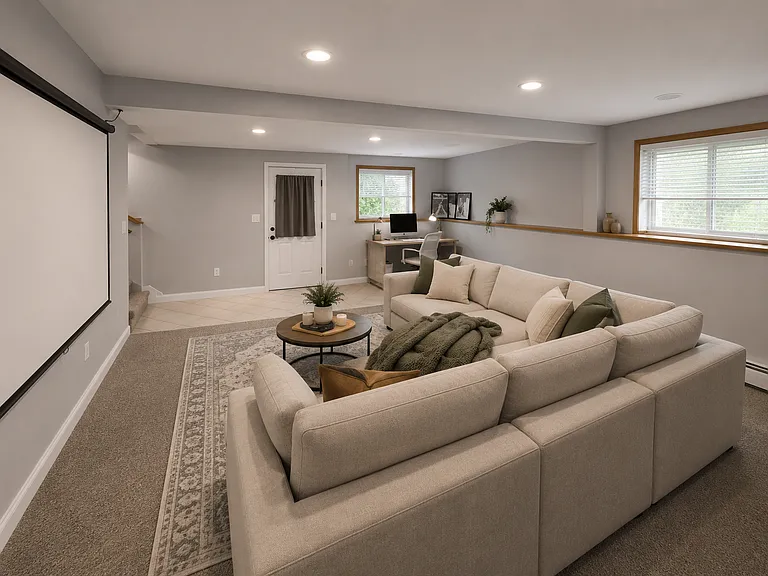Walkout basement in lower level - 20x17