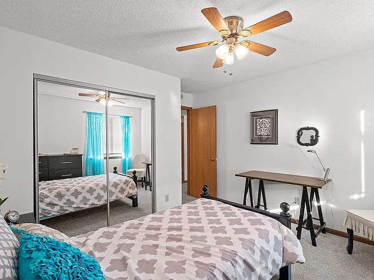Bedroom with Large Closet