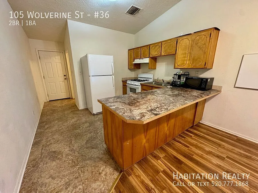 2 bedroom/1bathroom home, duplex with a carport & evaporative cooling in Bisbee! — Photo 3