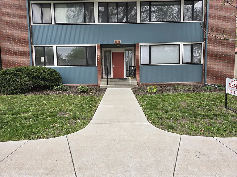 Apt 5 tenants park on the street and this is your path to the front door. Welcome home!