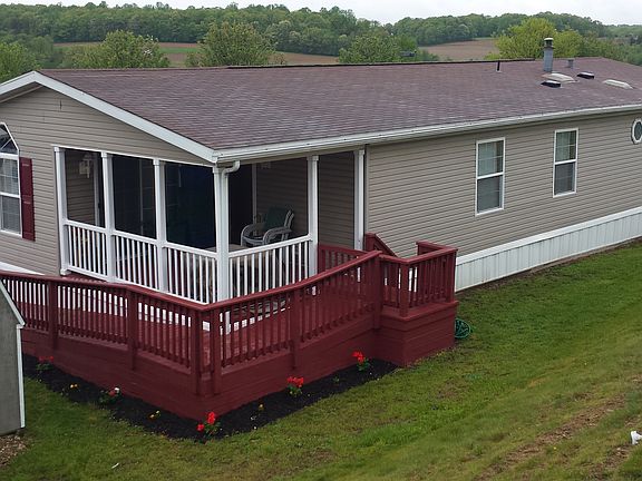 10'x13' Covered Porch w/Ramp