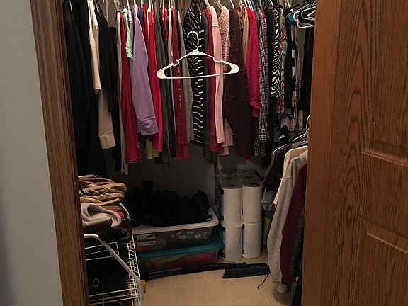Walk-In Closet in Master