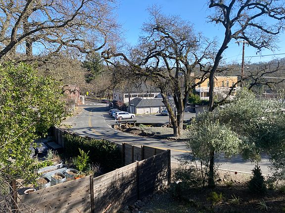Village Views from Deck _ Historic Glen Ellen Buildings