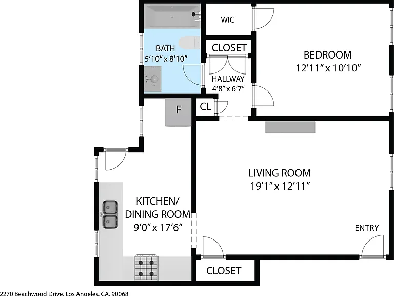 2270 N Beachwood Dr #2 — Photo 20
