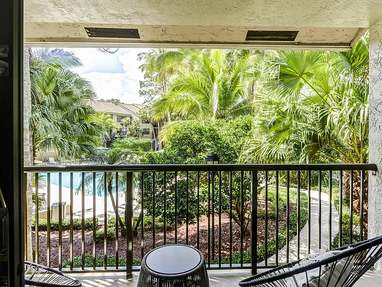 Gables Town Place Model patio
