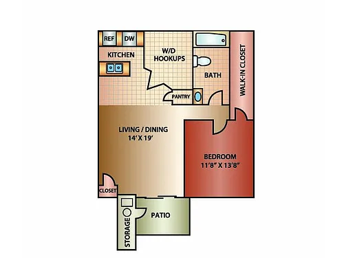 Floor plan Topaz