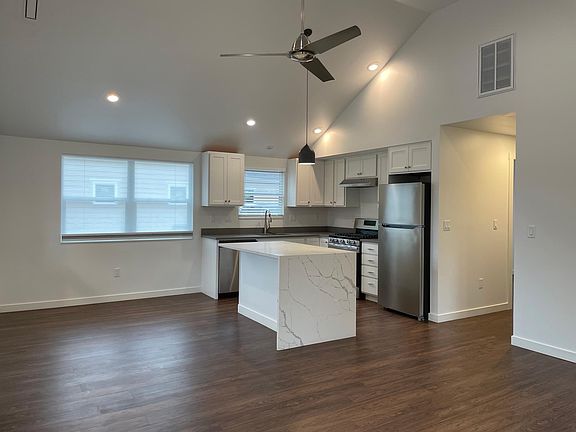 Kitchen and dining area
