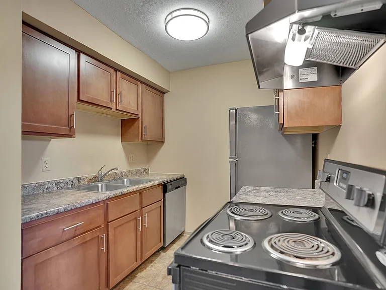 Kitchen with dishwasher
