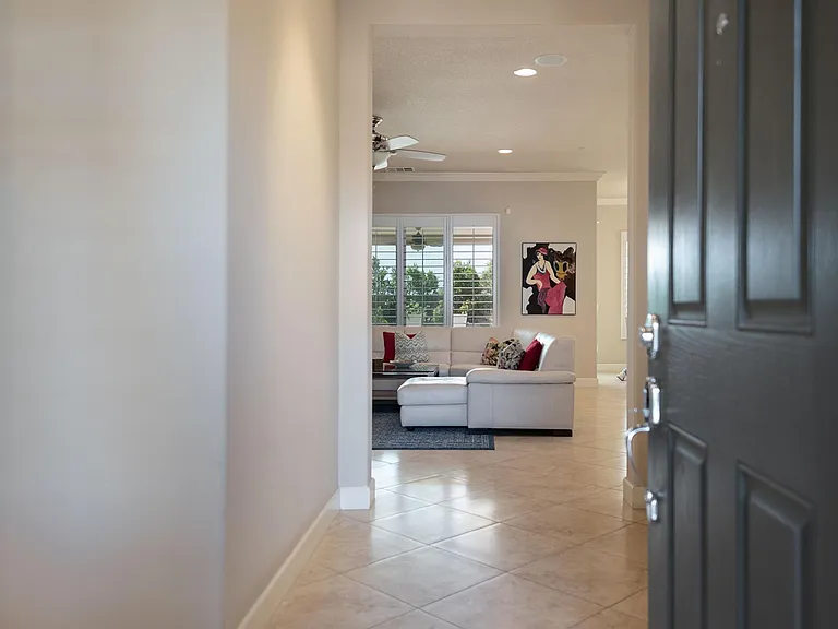 Entry hall from front door