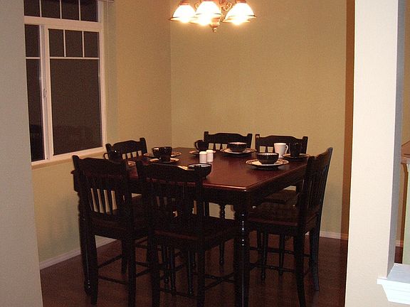 Furnished Dining Room
