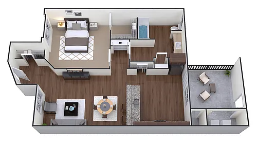 Floor plan Jornada