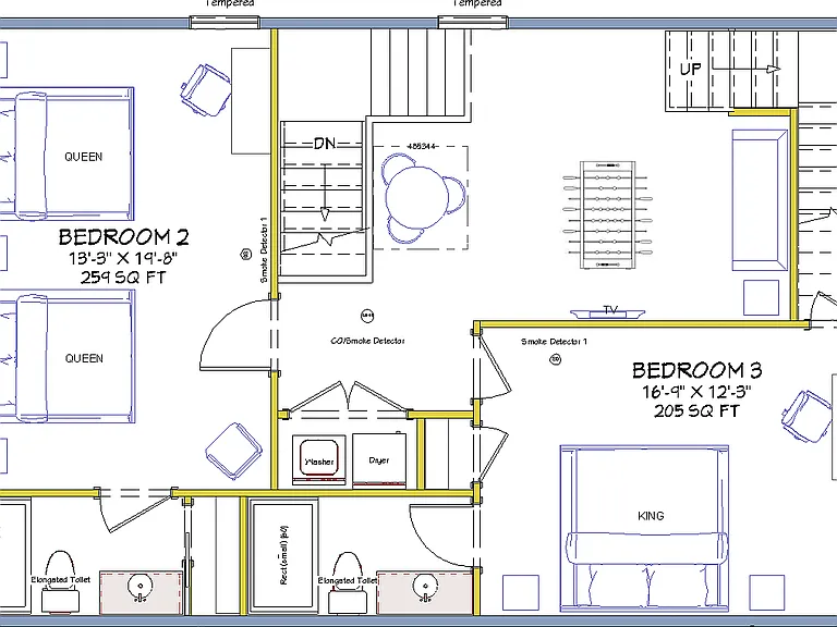 2nd Floor floorplan
