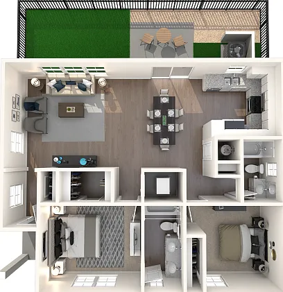 Hillstone Residences at Canyon Trails Plan 3 Hillstone Residences at Canyon Trails Plan 3