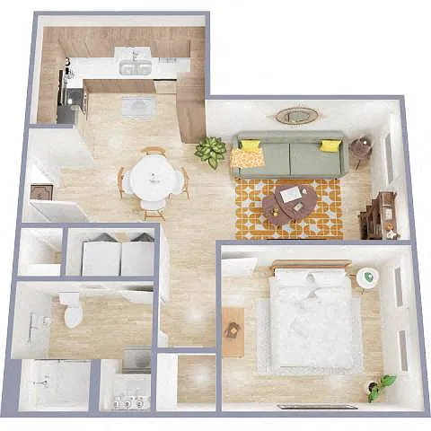 Floor plan 1AM
