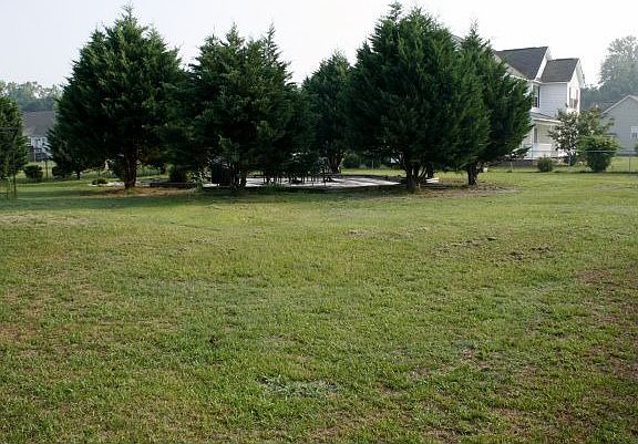 Back yard with patio