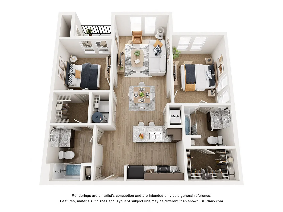 Floor plan B1