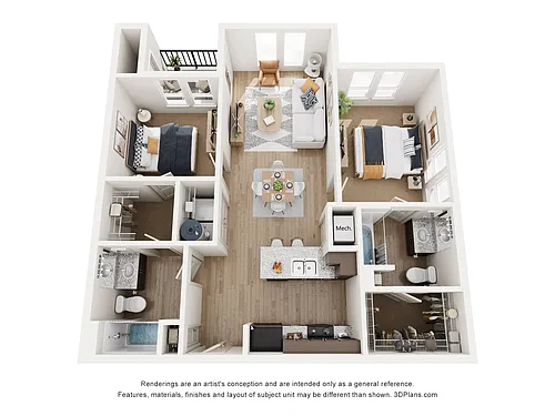 Floor plan B1