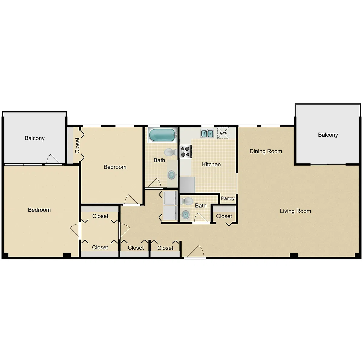 Floor plan Willard