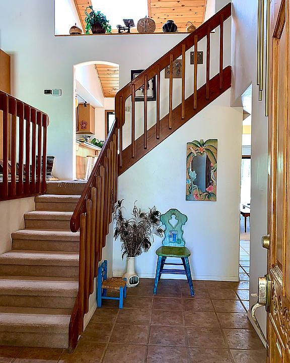 Entrance showing three level