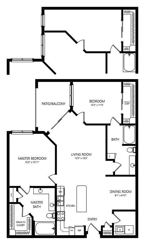 Floor plan B-C2S