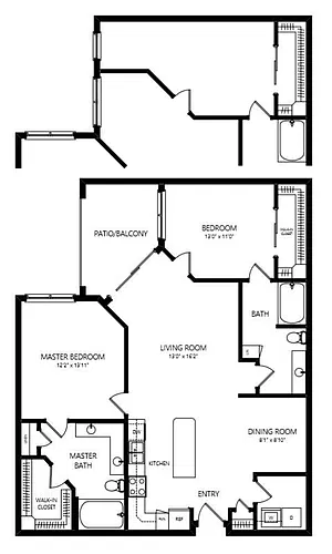 Floor plan B-C2S