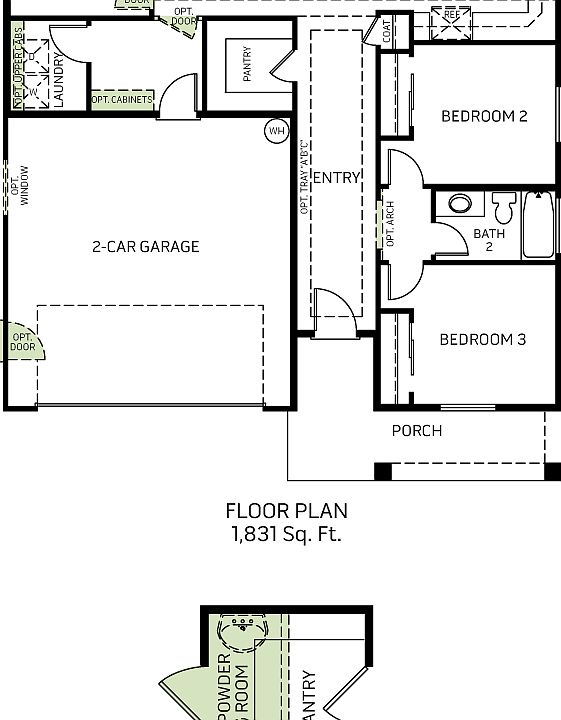 Woodside Homes - Lot 9932 - Stonebrook
