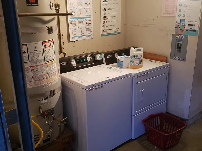 Common Laundry in garage. (Pay via preloaded app)
