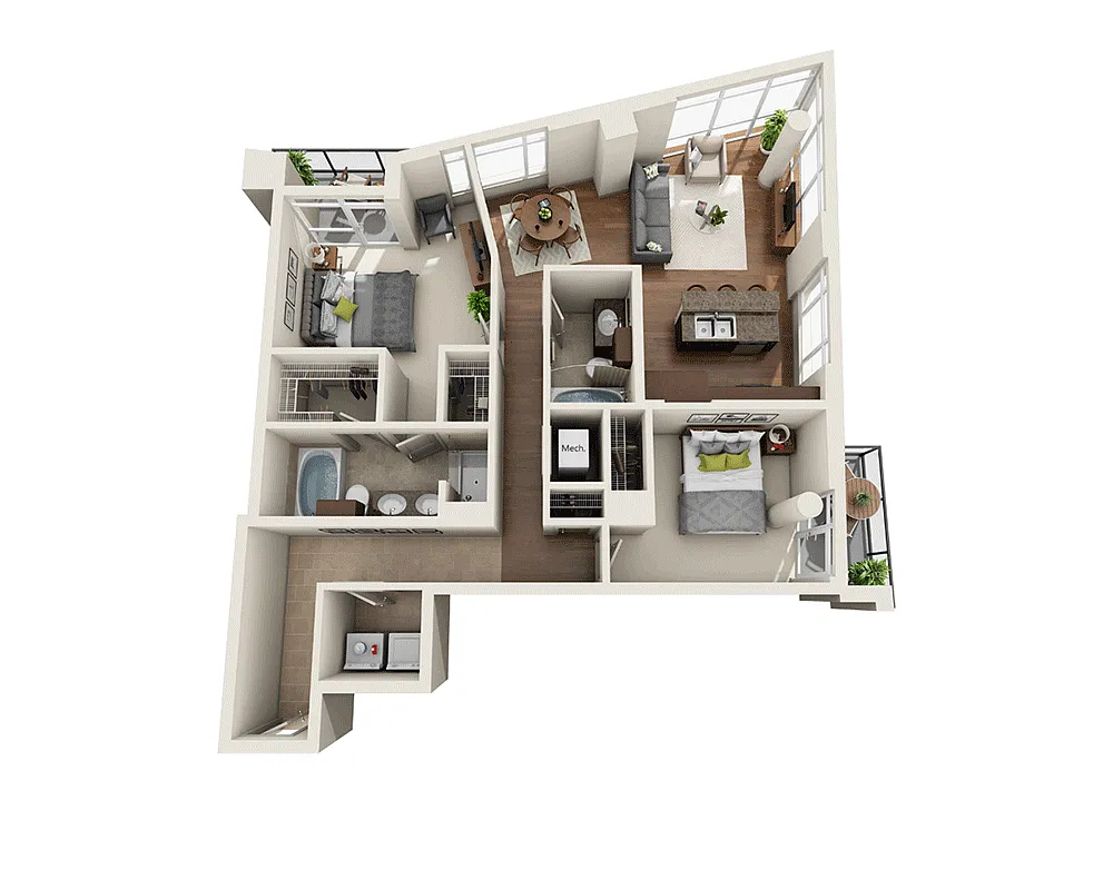 Floor plan Plan Q (B2C)