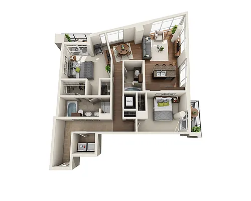 Floor plan Plan Q (B2C)