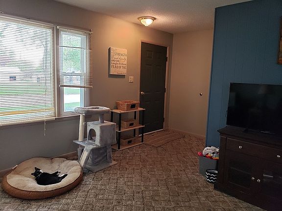 living room & front door