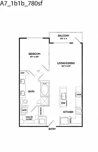 Floor plan A7