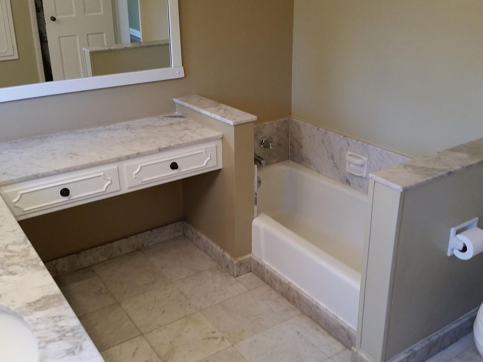 Bath Vanity and Tub