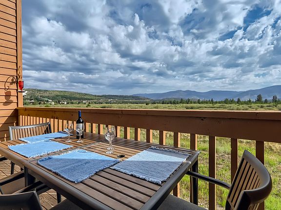 There is a path right behind the unit that goes to Lake Dillon, along with leading to the bicycle trail.