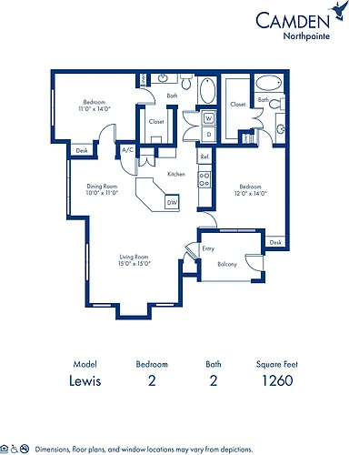 Floor plan Lewis