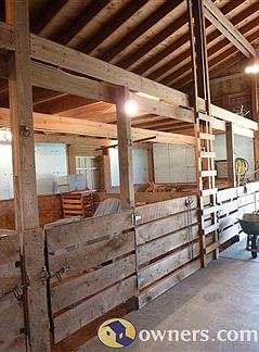 Barn Includes Tack Room