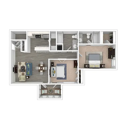 Floor plan Croquet - 2x2