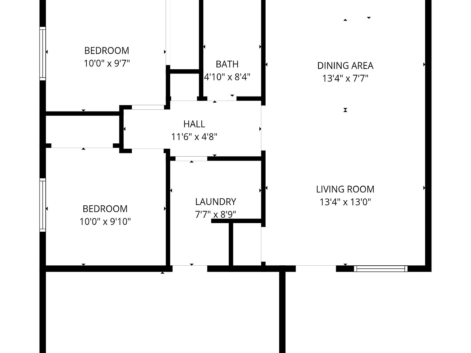 3 bed, 2.0 bath, 1207 sqft, $1,345 — Photo 4