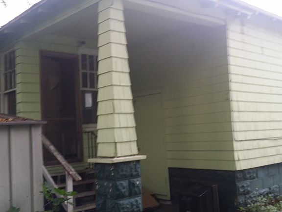 Rear entrance