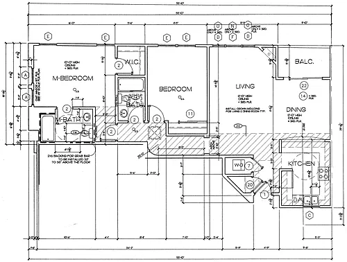Floor plan 1322 Curson Floorplan C