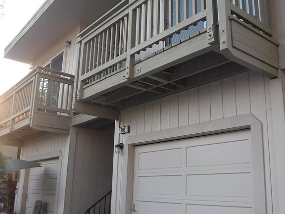 Exterior with two balconies