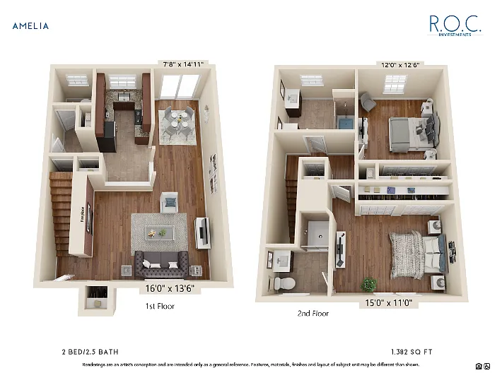 Floor plan Amelia