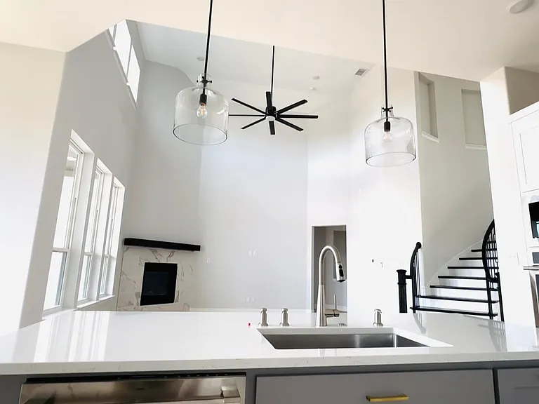 Family Room Viewed from Kitchen
