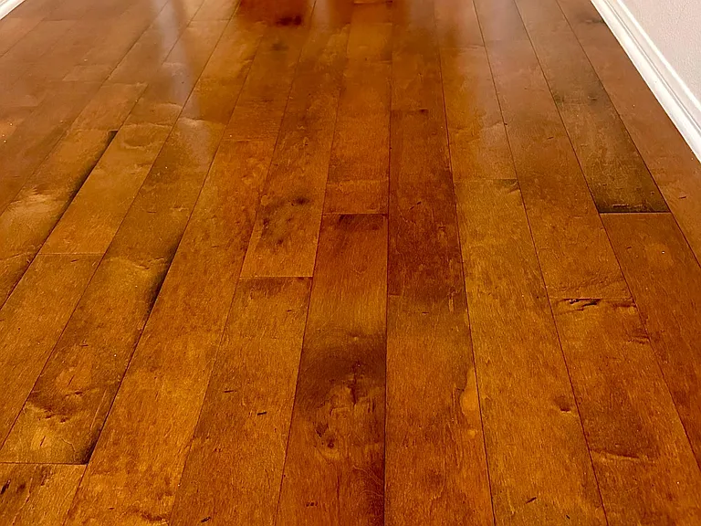 Engineered wood floors (not laminate)