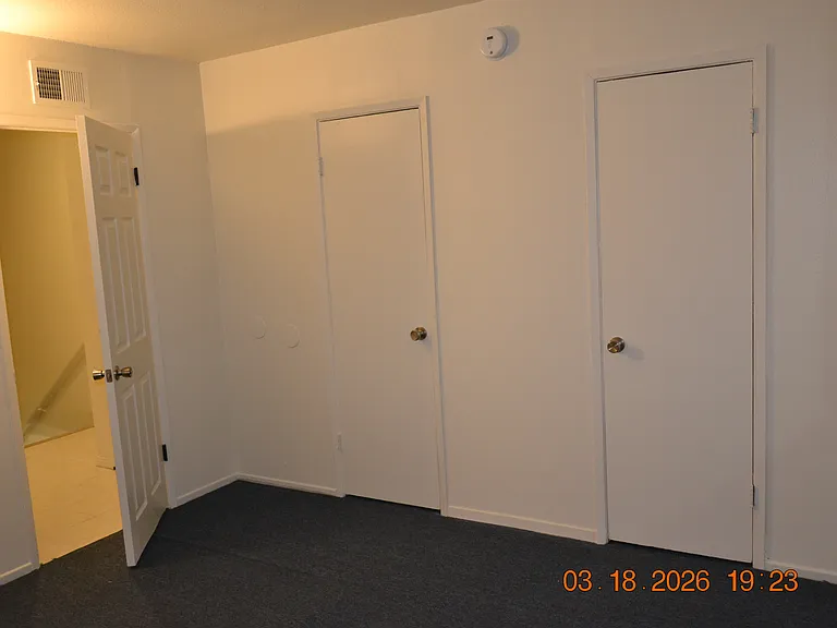 2nd bedroom with full length closet.
